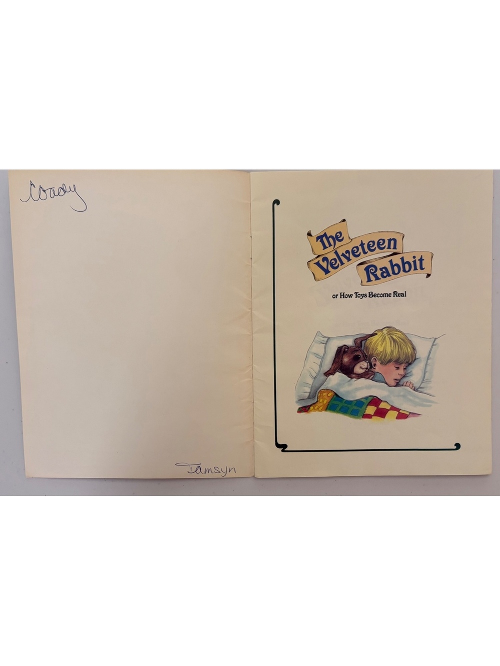 The Velveteen Rabbit- printed 1997 - Picture 3 of 5